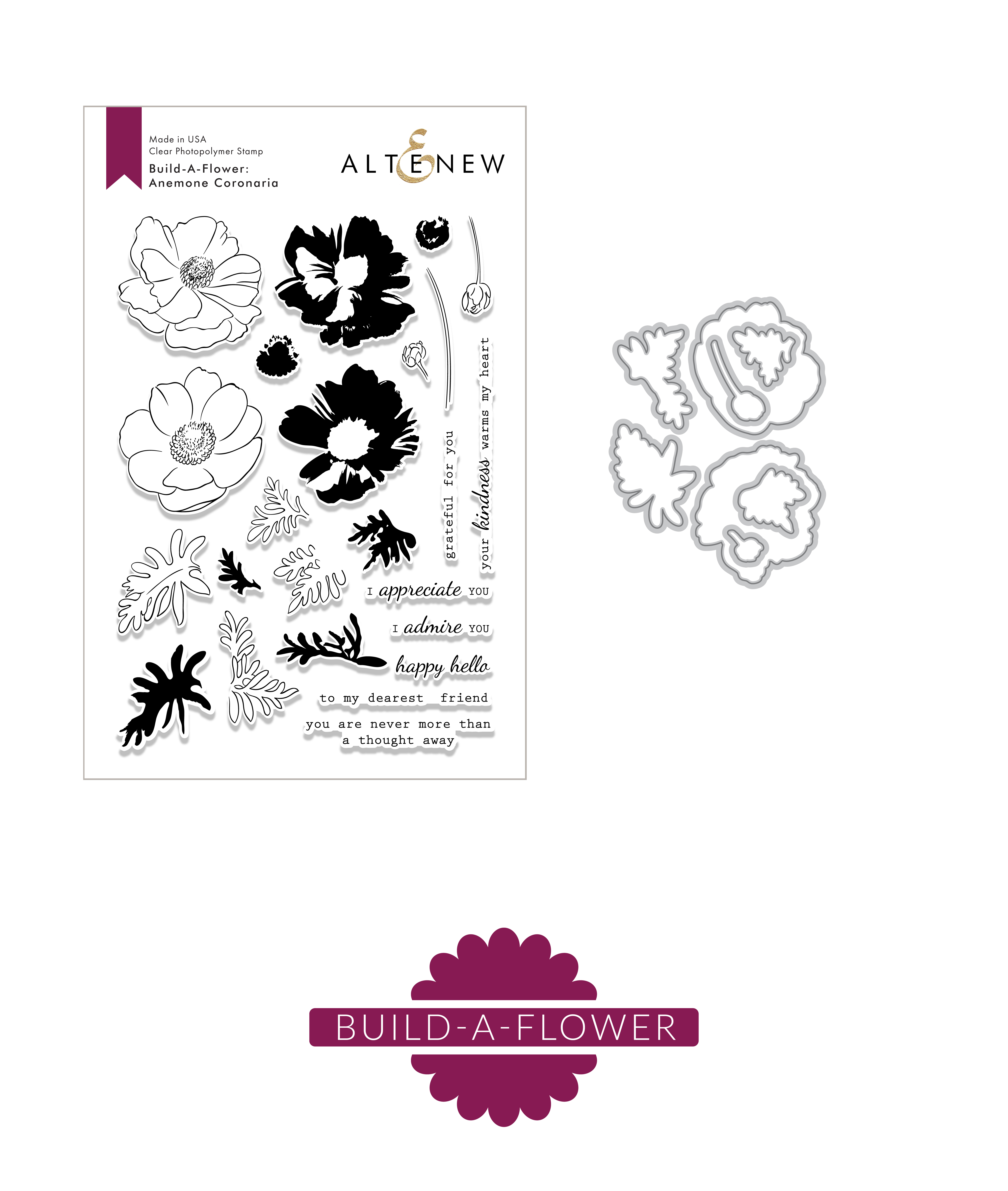Build-A-Flower: Anemone Coronaria