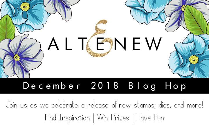 Altenew December 2018 Stamp/Die/Paper Pack Release Blog Hop + Giveaway @ziniaredo @altenew #altenew #cardmaking